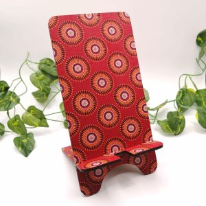 Shweshwe cellphone stands