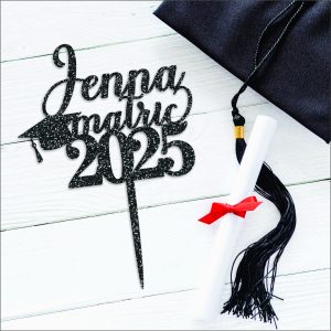 Matric personalised cake topper style 2