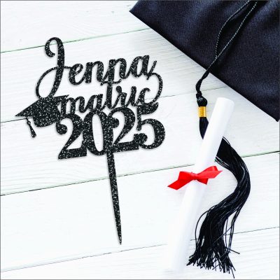 Matric personalised cake topper style 2